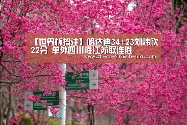 【世界杯投注】哈达迪34+23刘炜砍22分 单外四川胜江苏取连胜(图3) 2026世界杯